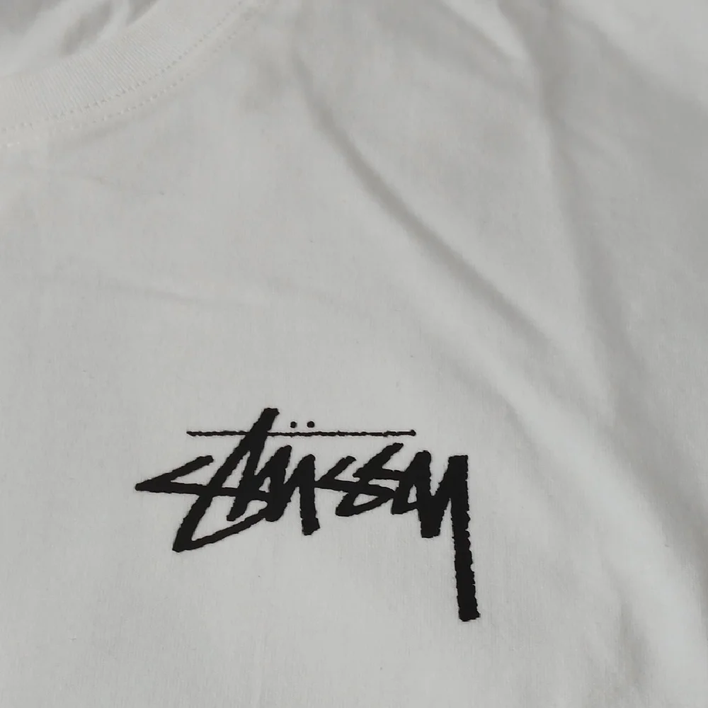 Stussy White Short Sleeve Tee - Picture 2 of 3
